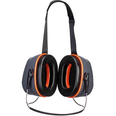 Portwest HV Extreme Neckband Ear Defenders Grey / Orange Portwest HV Extreme Neckband Ear Defenders Grey / Orange