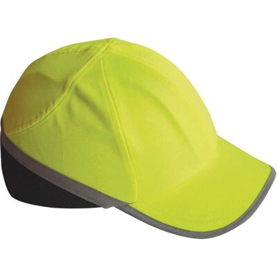Portwest Long Peak Bump Cap Yellow One Size Portwest Long Peak Bump Cap Yellow One Size