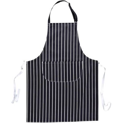 Portwest Butchers Pocket Apron Navy / White One Size Portwest Butchers Pocket Apron Navy / White One Size