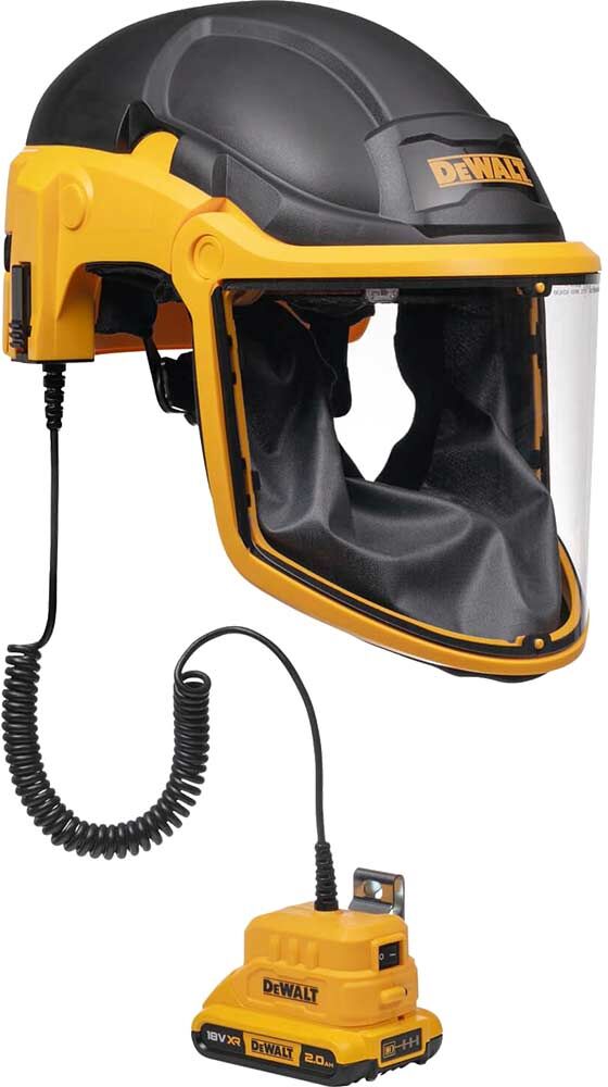 DeWalt Respiration Powered Air Purifying Respirator & Hard Hat