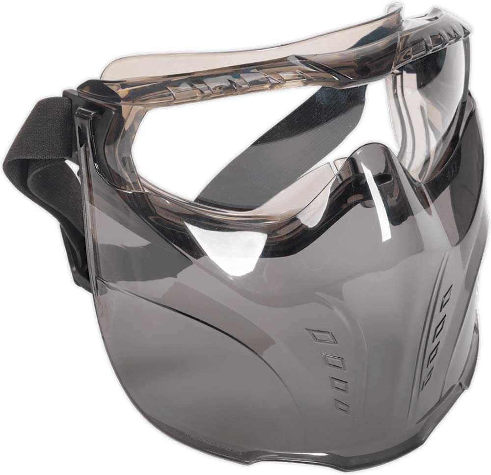 Sealey Safety Goggles Detachable Face Shield