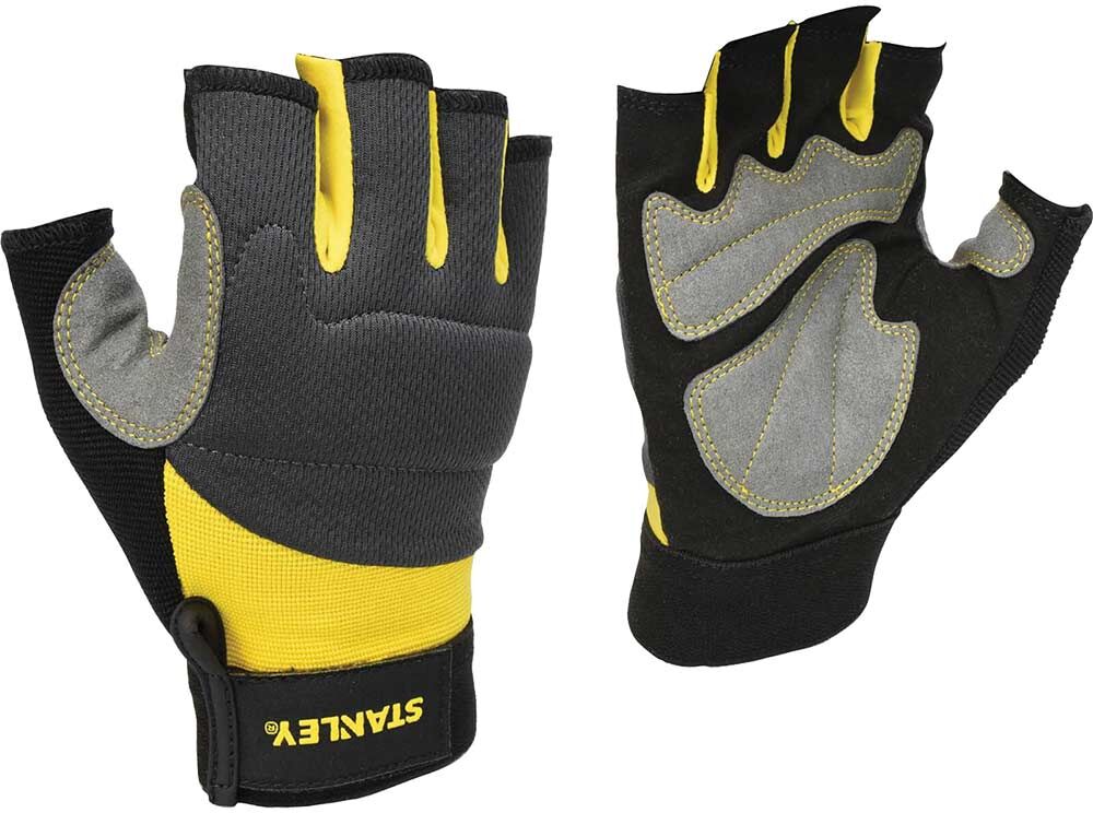 Stanley SY640 Fingerless Performance Gloves L
