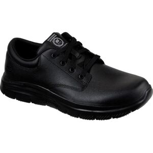 Skechers Fourche Mens Slip Resistant Work Shoes Black Size 12