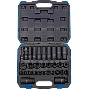 Draper 32 Piece Combination Drive Impact Hex Socket Set Metric Combination