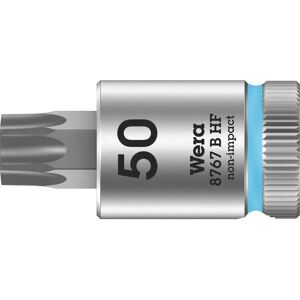 Wera 8767 B HF Zyklop 3/8" Drive Torx Socket Bit 3/8" T50 Wera 8767 B HF Zyklop 3/8" Drive Torx Socket Bit 3/8" T50