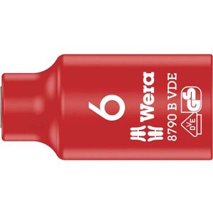 Wera 8790B Zyklop VDE 3/8" Drive Socket 3/8" 6mm Wera 8790B Zyklop VDE 3/8" Drive Socket 3/8" 6mm