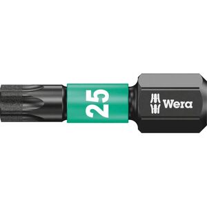 Wera 867/1 Impaktor Torx Screwdriver Bits T25 25mm Pack of 10 Wera 867/1 Impaktor Torx Screwdriver Bits T25 25mm Pack of 10