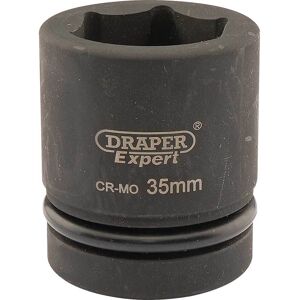 Draper Expert 1" Drive Hexagon Impact Socket Metric 1" 35mm Draper Expert 1" Drive Hexagon Impact Socket Metric 1" 35mm