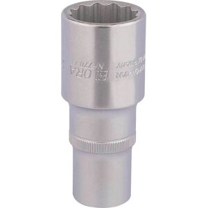 Elora 1/2" Drive Deep Bi Hexagon Socket Metric 1/2" 24mm Elora 1/2" Drive Deep Bi Hexagon Socket Metric 1/2" 24mm