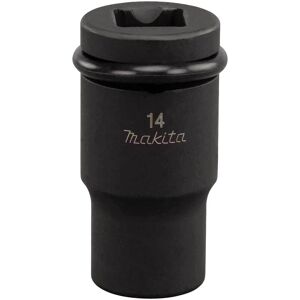 Makita 1/2" Drive Deep Impact Socket 1/2" 14mm Makita 1/2" Drive Deep Impact Socket 1/2" 14mm