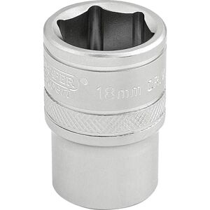 Draper 1/2" Drive Satin Finish Hexagon Socket Metric 1/2" 18mm Draper 1/2" Drive Satin Finish Hexagon Socket Metric 1/2" 18mm