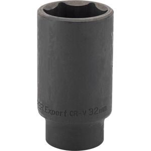 Draper Expert 1/2" Drive Hi Torq Deep Hexagon Impact Socket Metric 1/2" 32mm Draper Expert 1/2" Drive Hi Torq Deep Hexagon Impact Socket Metric 1/2" 32mm