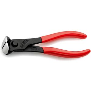 Knipex 68 01 Steel Rebar Fixers Concrete End Cutting Pliers 160mm Knipex 68 01 Steel Rebar Fixers Concrete End Cutting Pliers 160mm
