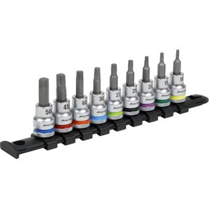 Sealey 9 Piece Colour Coded 3/8" Drive Torx Socket Bit Set 3/8" Sealey 9 Piece Colour Coded 3/8" Drive Torx Socket Bit Set 3/8"