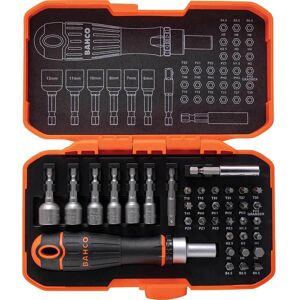 Bahco 59S36BCR 36 Piece Ratchet Screwdriver Handle and Bit Set Bahco 59S36BCR 36 Piece Ratchet Screwdriver Handle and Bit Set