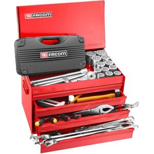 Facom 174 Piece Agricultural Maintenance Tool Kit Red Facom 174 Piece Agricultural Maintenance Tool Kit Red