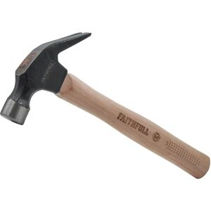 Faithfull FSC Hickory Claw Hammer 570g Faithfull FSC Hickory Claw Hammer 570g