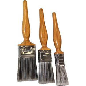 Faithfull 3 Piece Superflow Synthetic Paint Brush Set Faithfull 3 Piece Superflow Synthetic Paint Brush Set