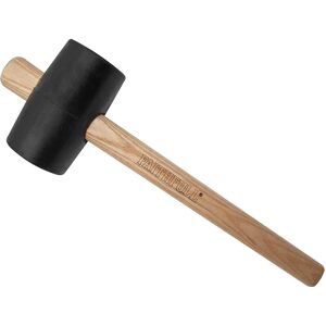Faithfull FSC Black Rubber Mallet 450g Faithfull FSC Black Rubber Mallet 450g