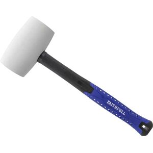 Faithfull White Fibreglass Mallet 907g Faithfull White Fibreglass Mallet 907g