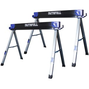 Faithfull Folding Saw Horse Pair Faithfull Folding Saw Horse Pair