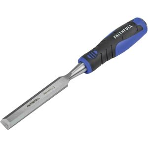Faithfull Soft Grip Bevel Edge Wood Chisel 19mm Faithfull Soft Grip Bevel Edge Wood Chisel 19mm