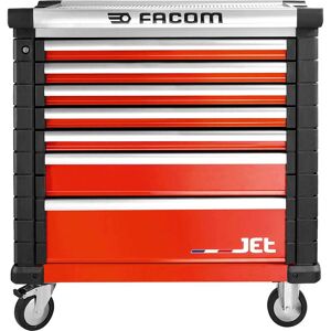 Facom JETM4 7 Drawer Tool Roller Cabinet Red Facom JETM4 7 Drawer Tool Roller Cabinet Red