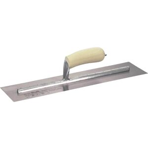 Marshalltown MXS66 Finishing Trowel - Carbon Steel, 16x4, Wooden Handle Marshalltown MXS66 Finishing Trowel - Carbon Steel, 16x4, Wooden Handle