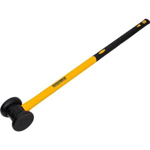 Roughneck ROU64768 Fibreglass Fencing Maul - Heavy-duty 6.35kg (14lb) for wooden posts Roughneck ROU64768 Fibreglass Fencing Maul - Heavy-duty 6.35kg (14lb) for wooden posts