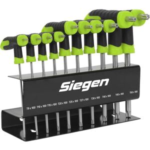 Siegen 10 Piece T Handle Torx Key Set Siegen 10 Piece T Handle Torx Key Set