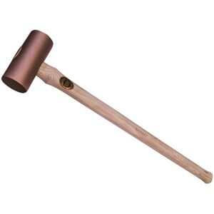 Thor Round Solid Copper Mallet Wooden Handle 5.3kg Thor Round Solid Copper Mallet Wooden Handle 5.3kg