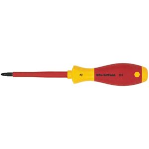 Wiha 324 Series VDE Insulated Pozi Screwdriver PZ1 80mm Wiha 324 Series VDE Insulated Pozi Screwdriver PZ1 80mm