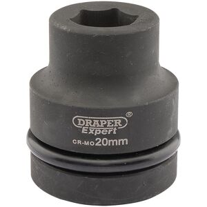 Draper Expert 1" Drive Hexagon Impact Socket Metric 1" 20mm Draper Expert 1" Drive Hexagon Impact Socket Metric 1" 20mm