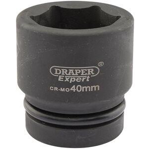 Draper Expert 1" Drive Hexagon Impact Socket Metric 1" 40mm Draper Expert 1" Drive Hexagon Impact Socket Metric 1" 40mm