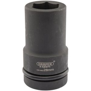 Draper Expert 1" Drive Deep Hexagon Impact Socket Metric 1" 28mm Draper Expert 1" Drive Deep Hexagon Impact Socket Metric 1" 28mm
