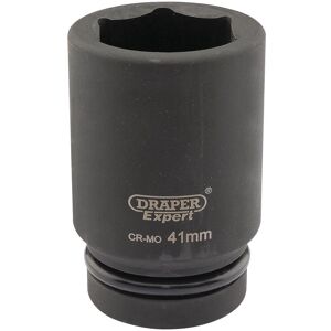 Draper Expert 1" Drive Deep Hexagon Impact Socket Metric 1" 41mm Draper Expert 1" Drive Deep Hexagon Impact Socket Metric 1" 41mm