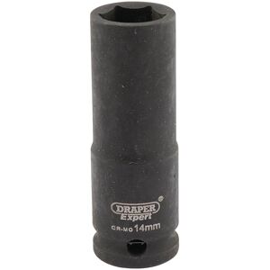 Draper Expert 3/8" Drive Hi Torq Deep Hexagon Impact Socket Metric 3/8" 14mm Draper Expert 3/8" Drive Hi Torq Deep Hexagon Impact Socket Metric 3/8" 14mm