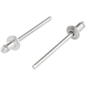 Draper Aluminium Pop Rivets 4mm 5.6mm Pack of 50 Draper Aluminium Pop Rivets 4mm 5.6mm Pack of 50