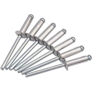 Draper Aluminium Pop Rivets 4.8mm 16mm Pack of 50 Draper Aluminium Pop Rivets 4.8mm 16mm Pack of 50