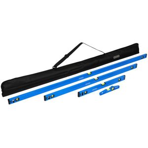 Draper 4 Piece Box and Torpedo Spirit Level Set Draper 4 Piece Box and Torpedo Spirit Level Set