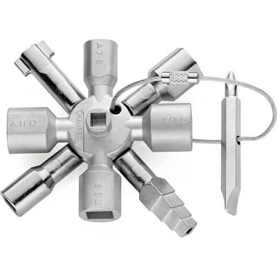 Knipex 00 11 Twinkey Control Cabinet Key Knipex 00 11 Twinkey Control Cabinet Key