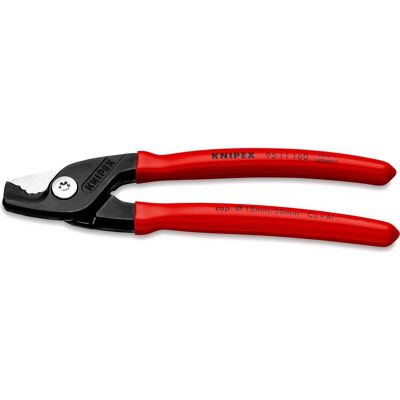 Knipex 95 11 160 Cable Shears - Ergonomic, Lightweight, Precise Cutting Knipex 95 11 160 Cable Shears - Ergonomic, Lightweight, Precise Cutting