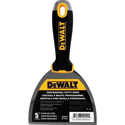 DeWalt Hammer End Dry Wall Jointing and Filling Knife 125mm DeWalt Hammer End Dry Wall Jointing and Filling Knife 125mm