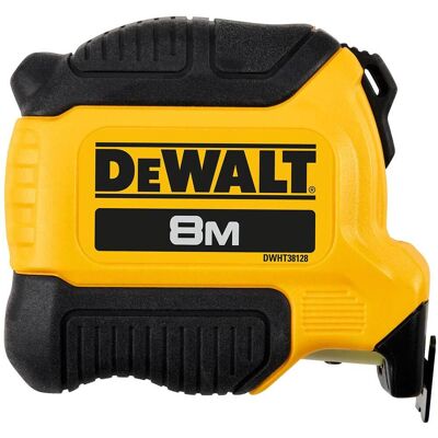 DeWalt Compact Series Tape Measure Metric 8m 28mm DeWalt Compact Series Tape Measure Metric 8m 28mm