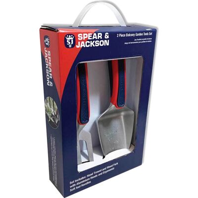 Spear & Jackson - Balcony Garden 2 Piece Tools - Aluminium Spear & Jackson - Balcony Garden 2 Piece Tools - Aluminium