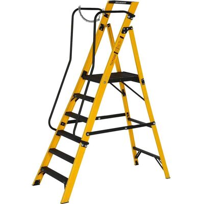Werner MEGASTEP Fibreglass Step Ladder 6 Werner MEGASTEP Fibreglass Step Ladder 6