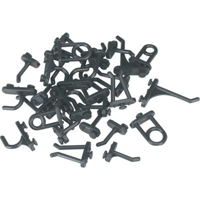 Sealey Hook Assortment - 30pc for Composite Pegboard Sealey Hook Assortment - 30pc for Composite Pegboard