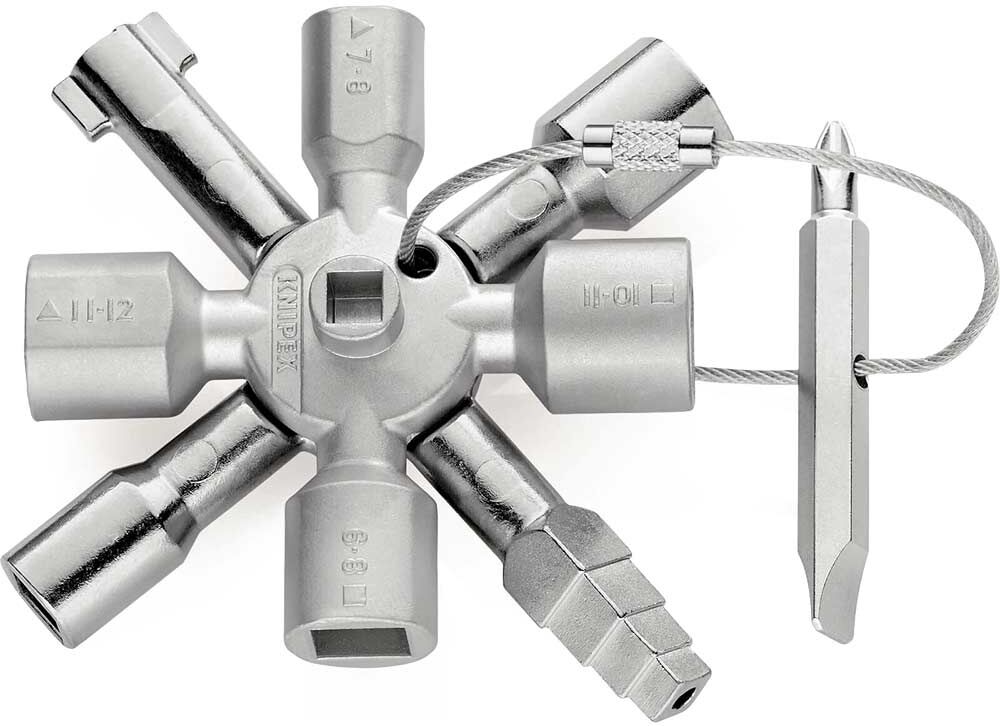 Knipex 00 11 Twinkey Control Cabinet Key