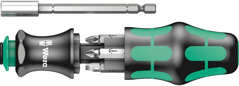 Wera 6 Piece KK28 Kraftform Kompakt Bit-Holding Screwdriver Set