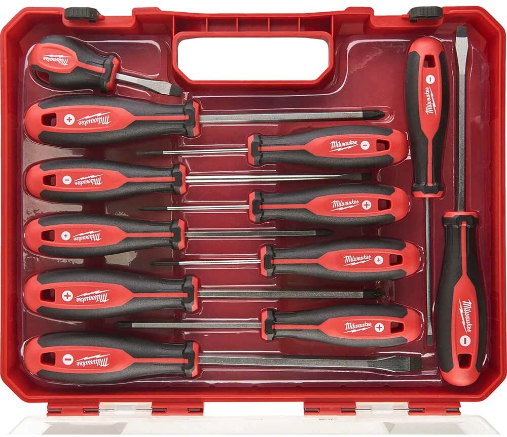 Milwaukee 12 Piece Tri-Lobe Screwdriver Set